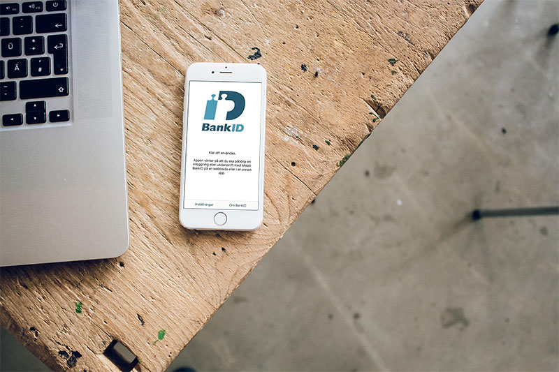Signera PDF mobilt bankid